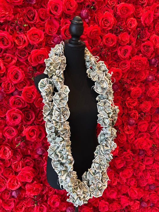 Fan Flower Money Lei