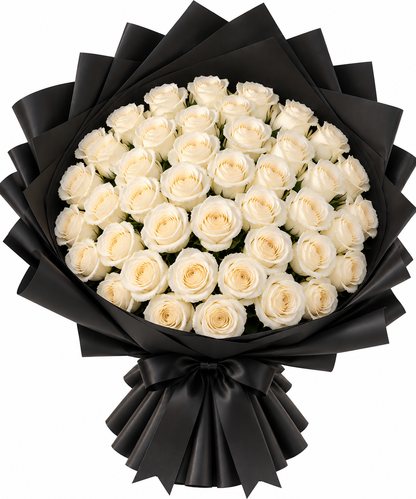 White Rose Bouquet