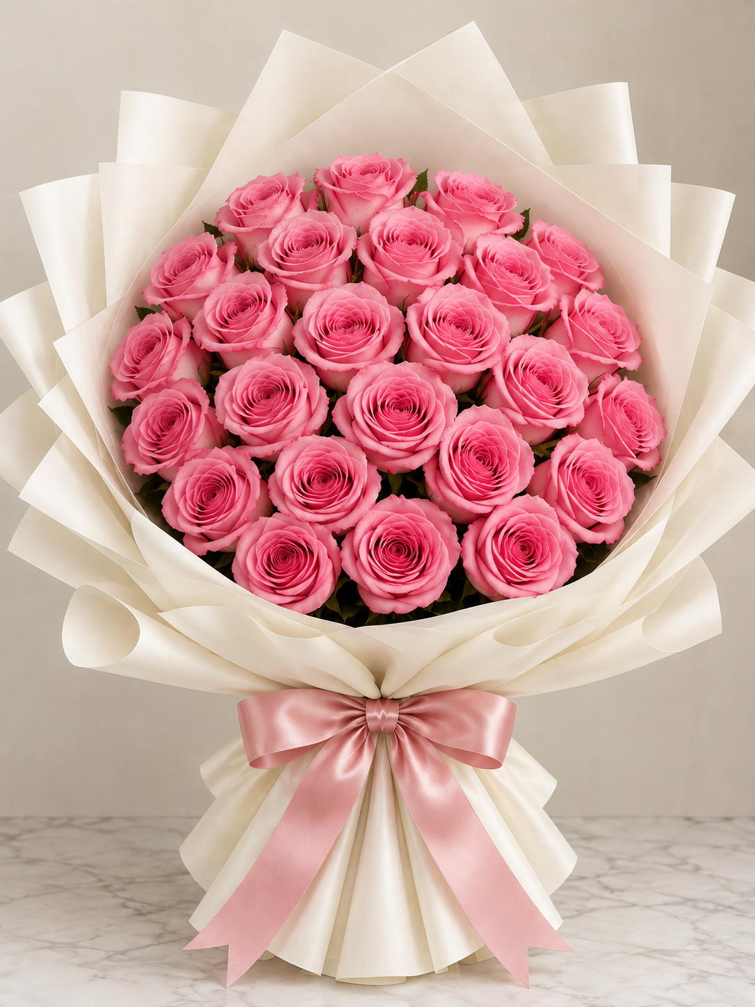 Pink Rose Bouquet