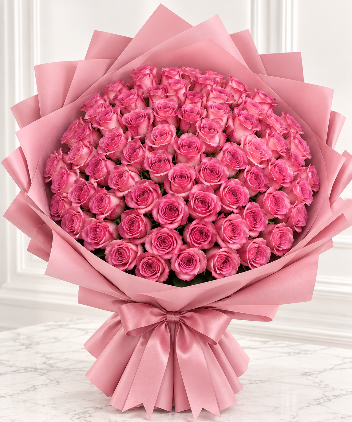 Pink Rose Bouquet